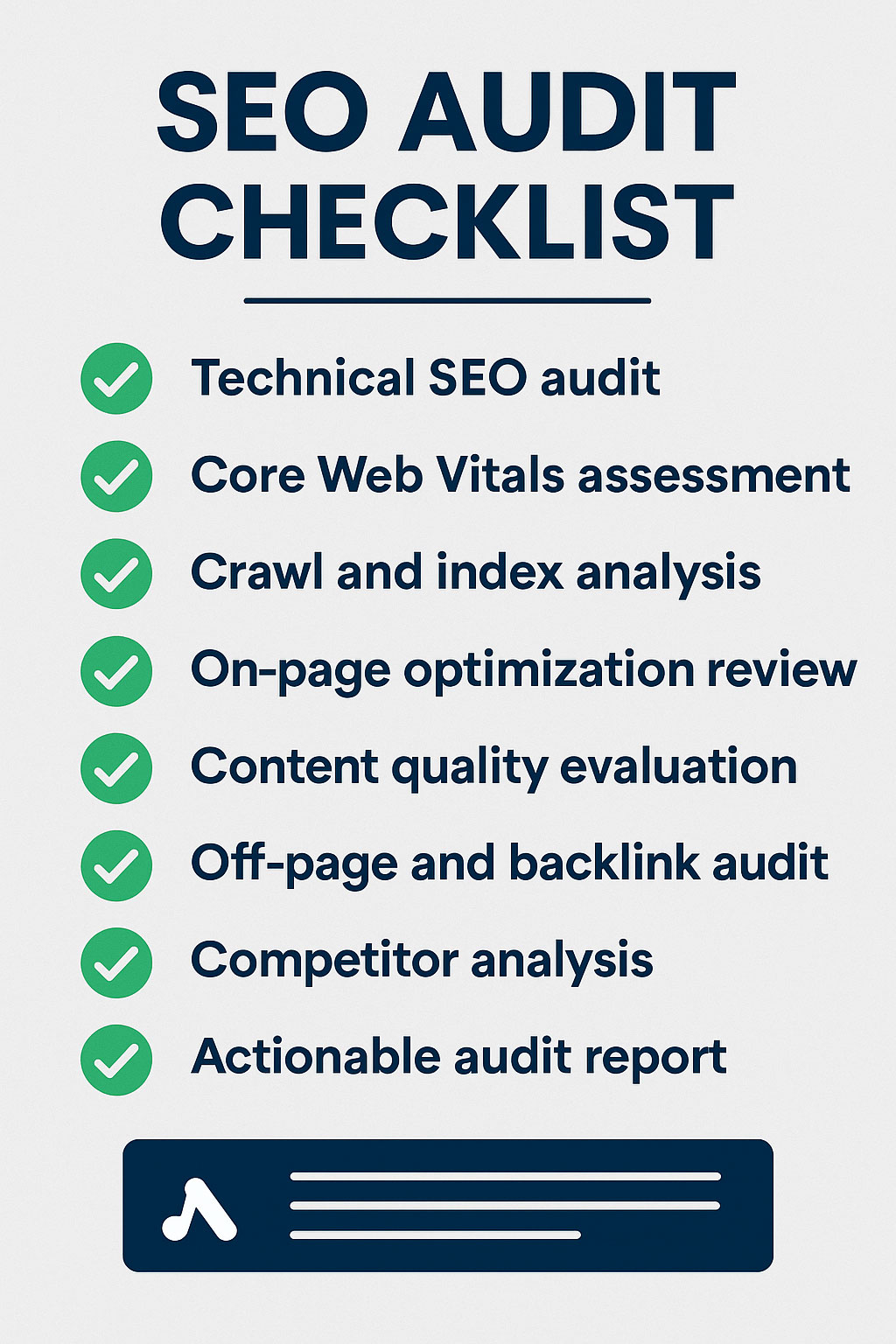 SEO Audit Checklist